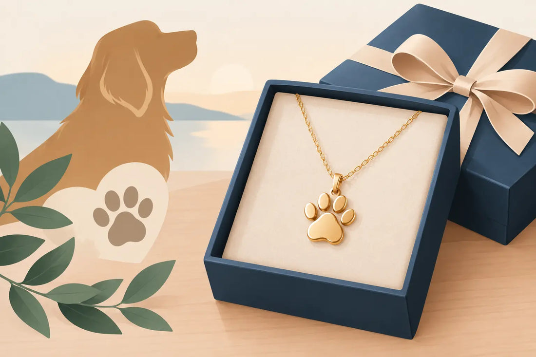 Choosing a Paw Print Necklace Gift That Lasts