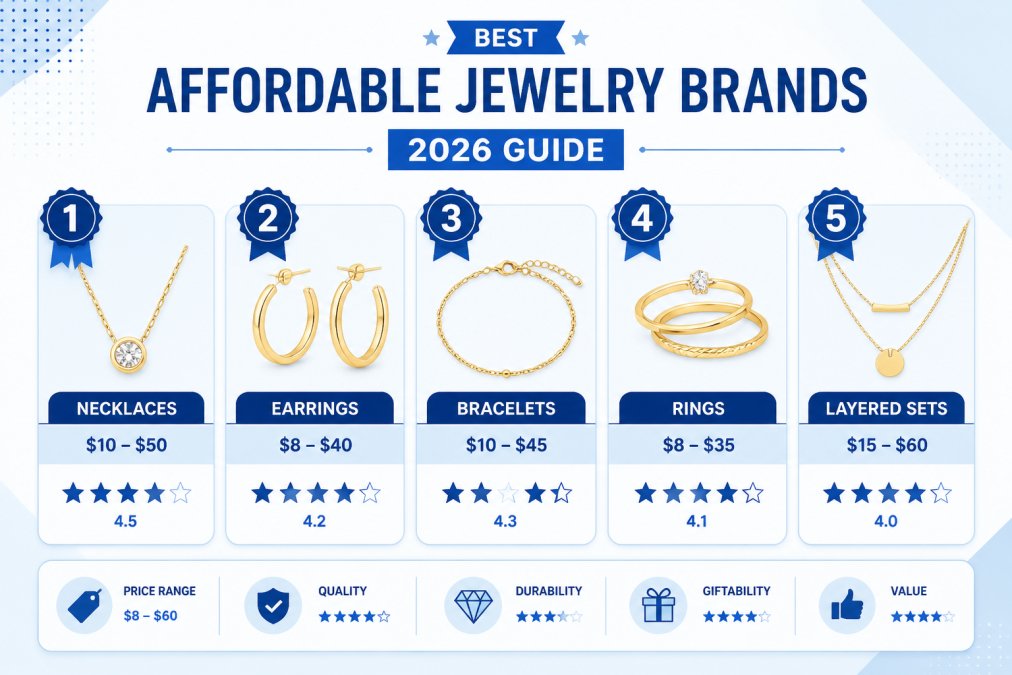 Best Affordable Jewelry Brands for Gifts: 2026 Guide