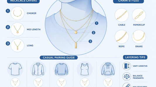How to Style Gold Layered Necklaces for Casual Outfits
