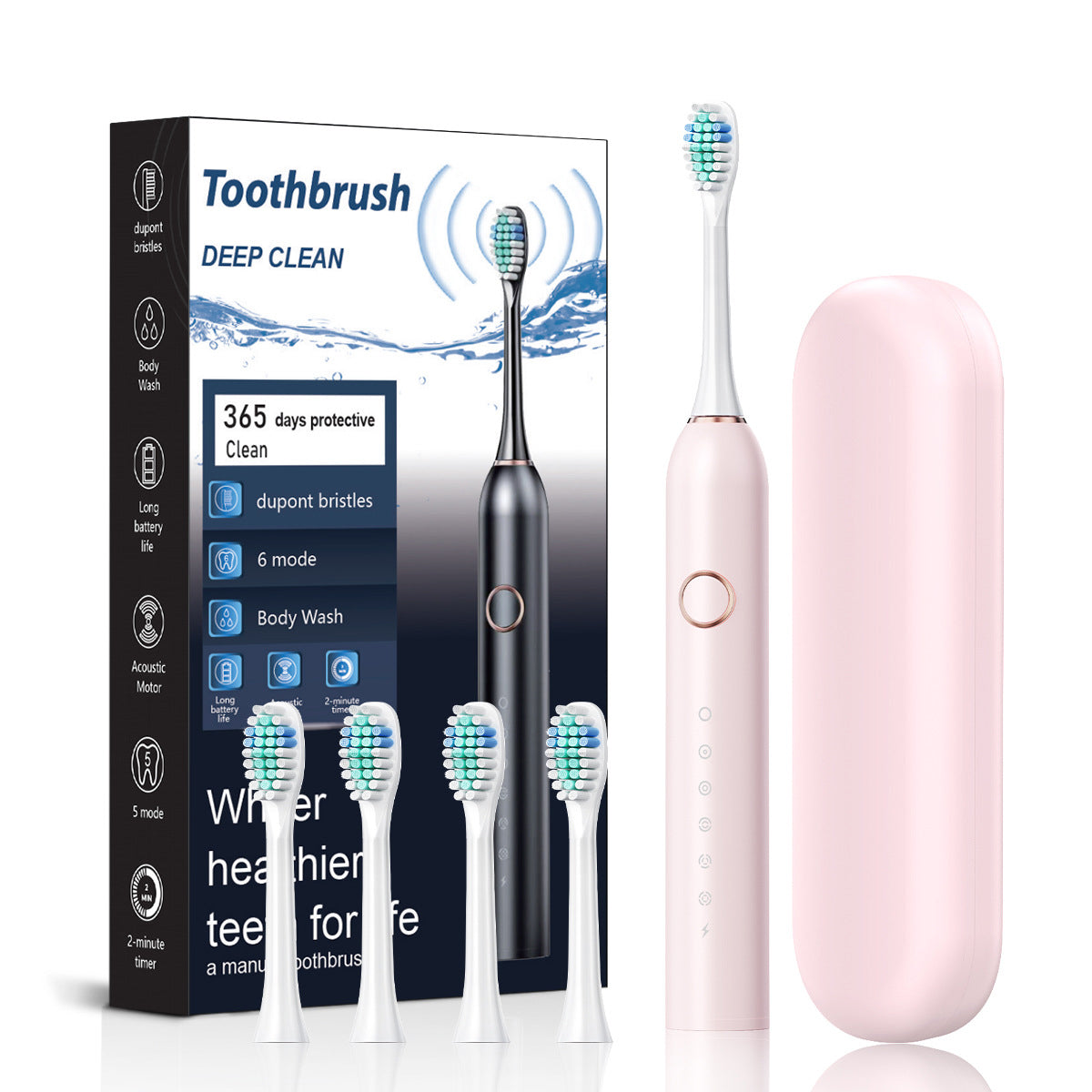 Smart Sonic LCD Electric Tooth Brush