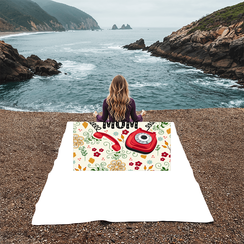 I Am So Grateful – Coral Fleece Blanket
